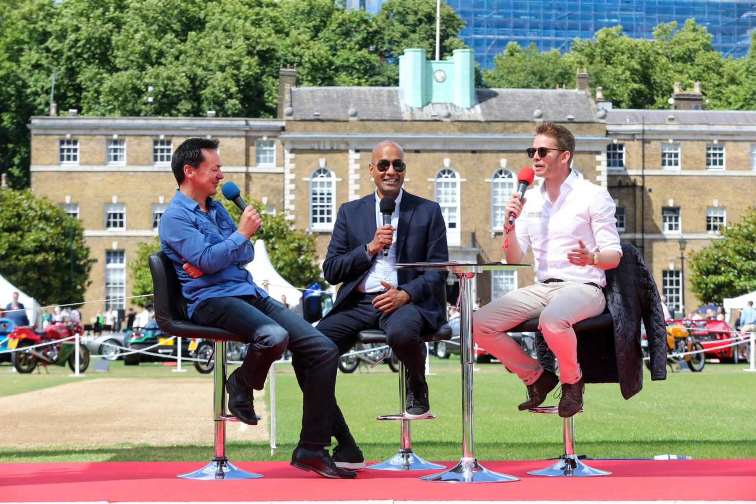 Interview with Iwan Thomas, Vicki Butler-Henderson and the Stig